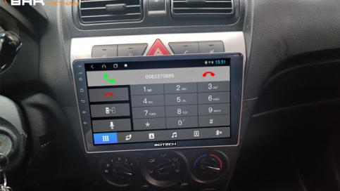 Màn hình DVD Android xe Kia Morning 2004 - 2010 | Gotech GT6 New